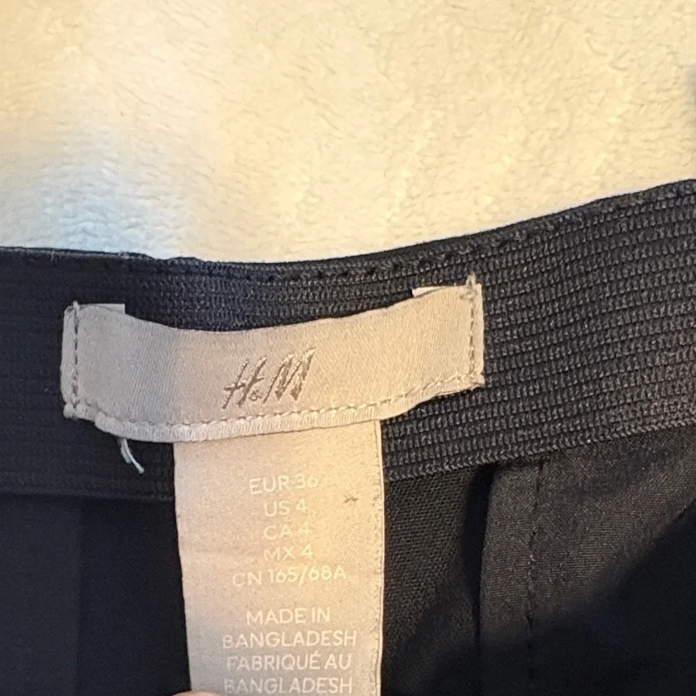 H&M Men's Classic Black Dress Pants